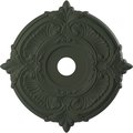 Ekena Millwork Attica PVC Ceiling Medallion (Fits Canopies up to 7 3/4"), 22"OD x 3 1/2"ID x 1"P CMP22ATGHC